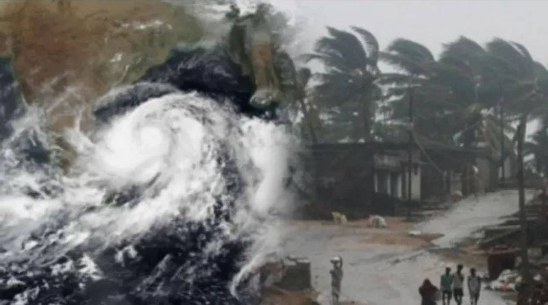 ശക്തമായ ചുഴലിക്കാറ്റിൽ വ്യാപകമായ നാശ നഷ്ടം സംഭവിച്ചു